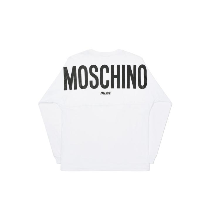 Thumbnail PALACE MOSCHINO COW LONGSLEEVE WHITE one color