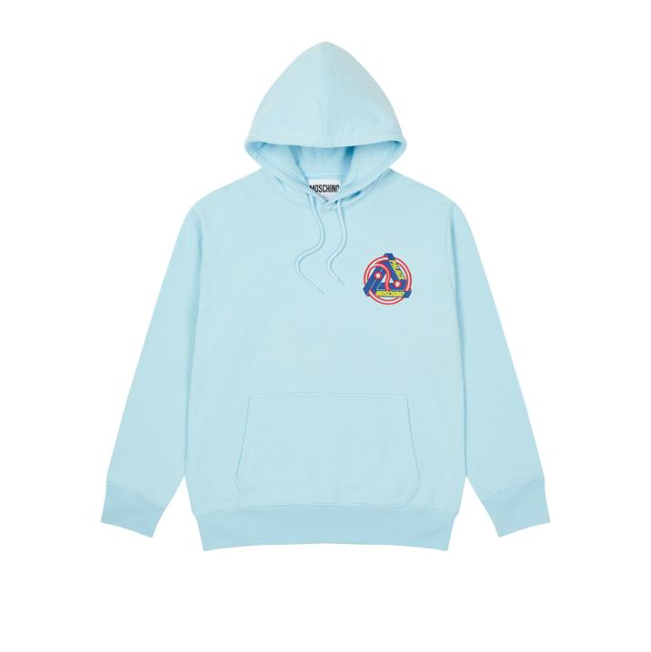 Thumbnail PALACE MOSCHINO HOOD BLUE one color