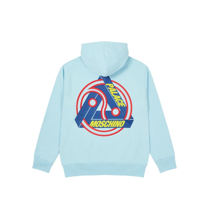 Thumbnail PALACE MOSCHINO HOOD BLUE one color