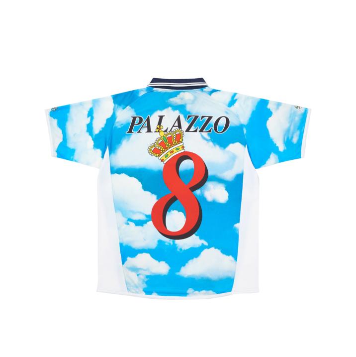 Thumbnail PALACE MOSCHINO FOOTBALL SHIRT BLUE CLOUD one color