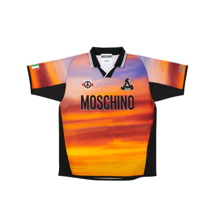 Thumbnail PALACE MOSCHINO FOOTBALL SHIRT ORANGE CLOUD one color