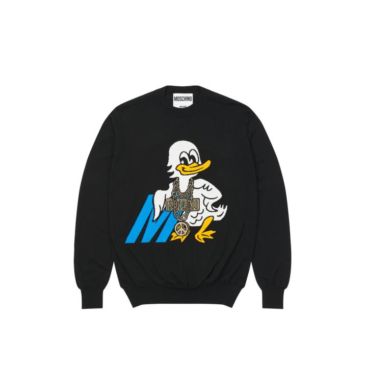 Thumbnail PALACE MOSCHINO KNITTED JUMPER BLACK one color