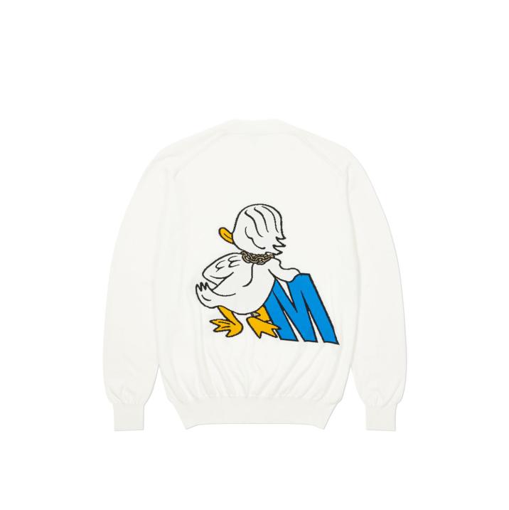 Thumbnail PALACE MOSCHINO KNITTED JUMPER WHITE one color