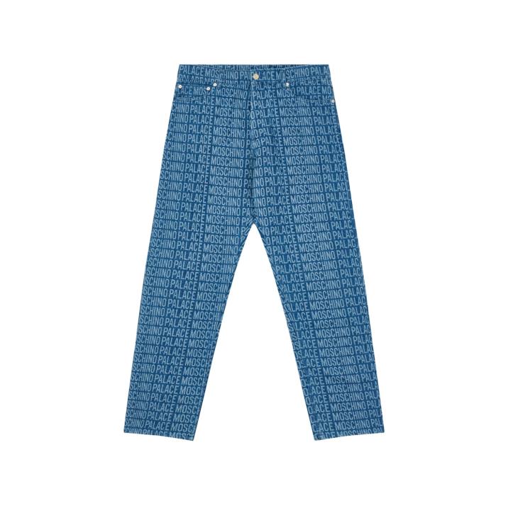 Thumbnail PALACE MOSCHINO DENIM JEAN BLUE one color