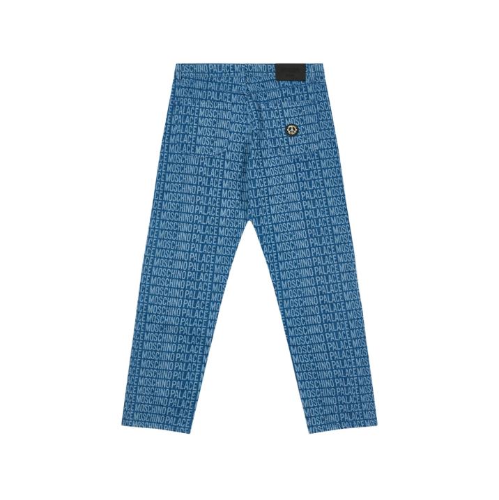 Thumbnail PALACE MOSCHINO DENIM JEAN BLUE one color