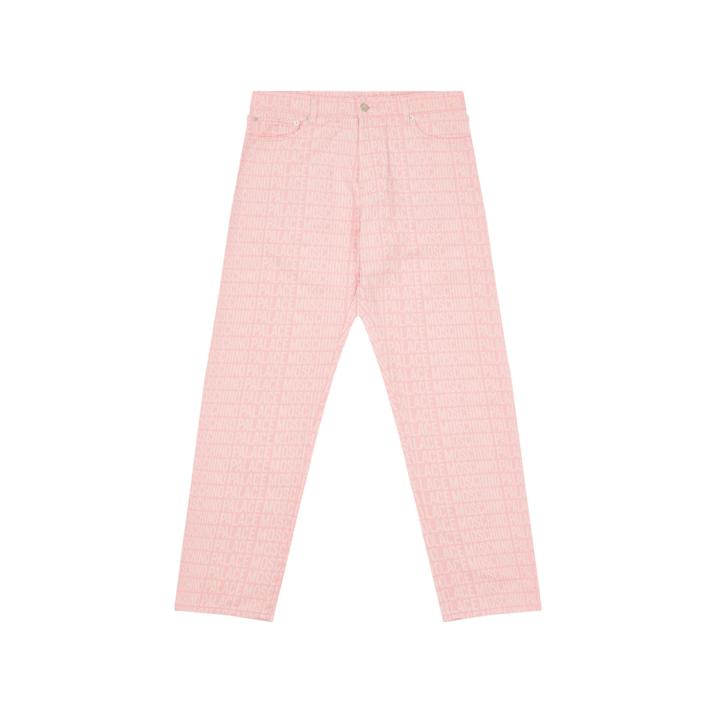 Thumbnail PALACE MOSCHINO DENIM JEAN PINK one color