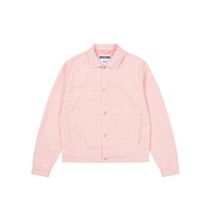 Thumbnail PALACE MOSCHINO DENIM JACKET PINK one color