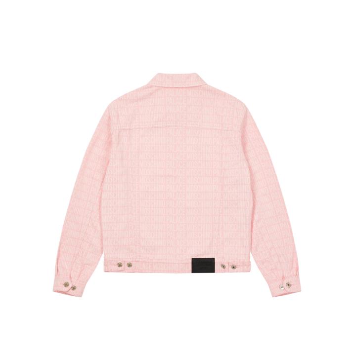 Thumbnail PALACE MOSCHINO DENIM JACKET PINK one color