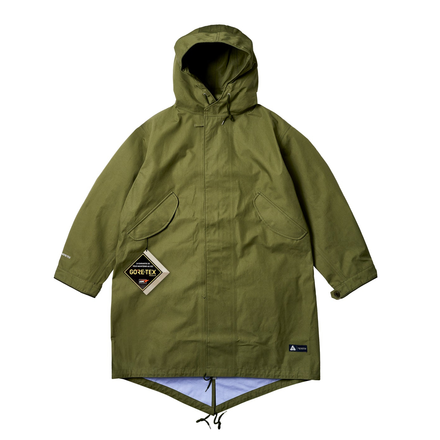 Thumbnail PALACE NANAMICA GORE-TEX HOODED COAT SAGE GREEN one color