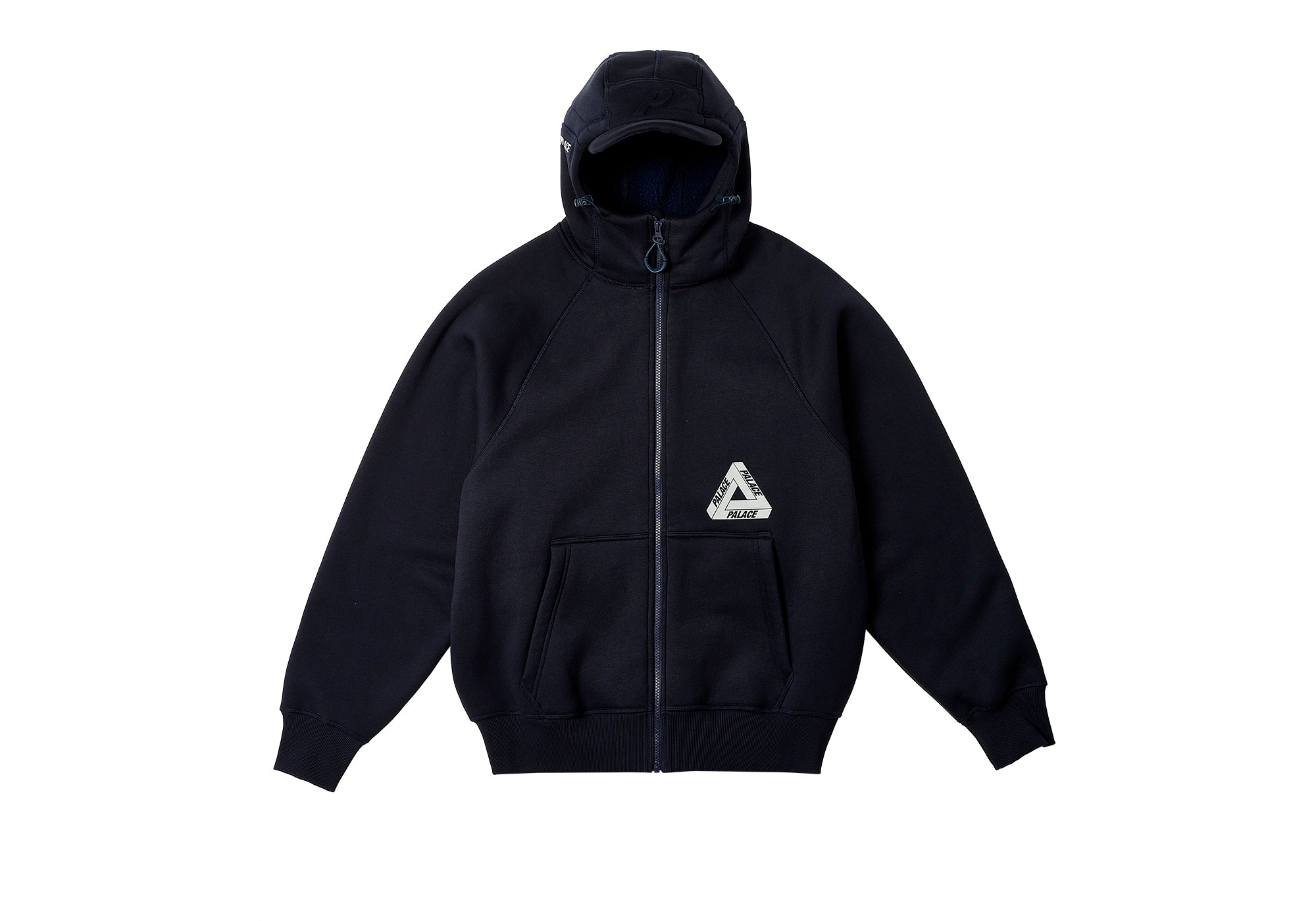 Thermal Bonded Cap Hood Navy - Winter 2023 - Palace Community