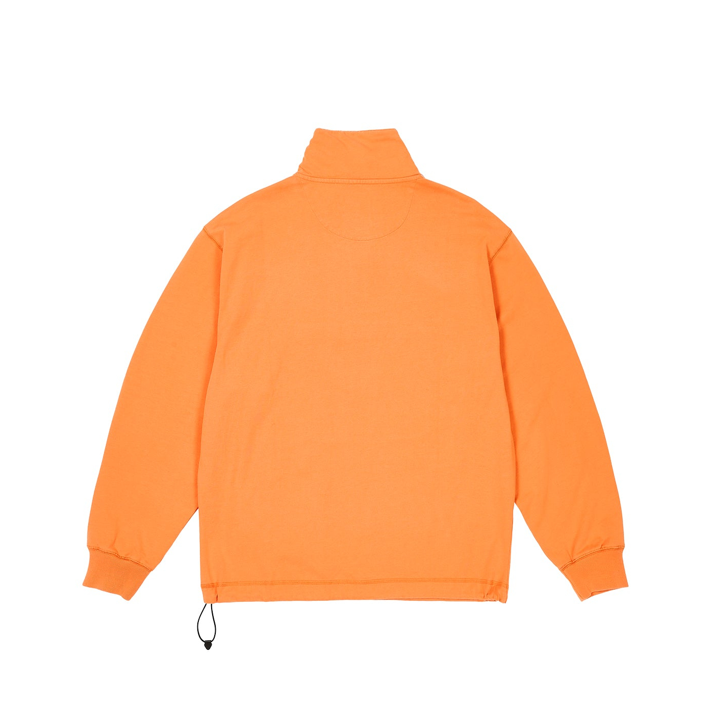 Thumbnail 1/4 ZIP WASHED FUNNEL TIGER ORANGE one color