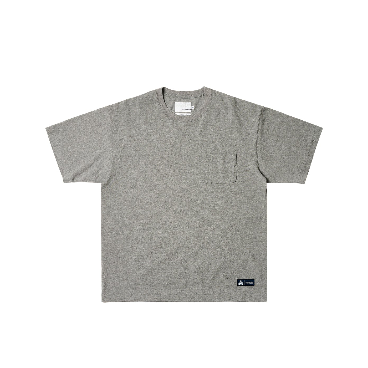 Thumbnail PALACE NANAMICA POCKET T-SHIRT HEATHER GRAY one color