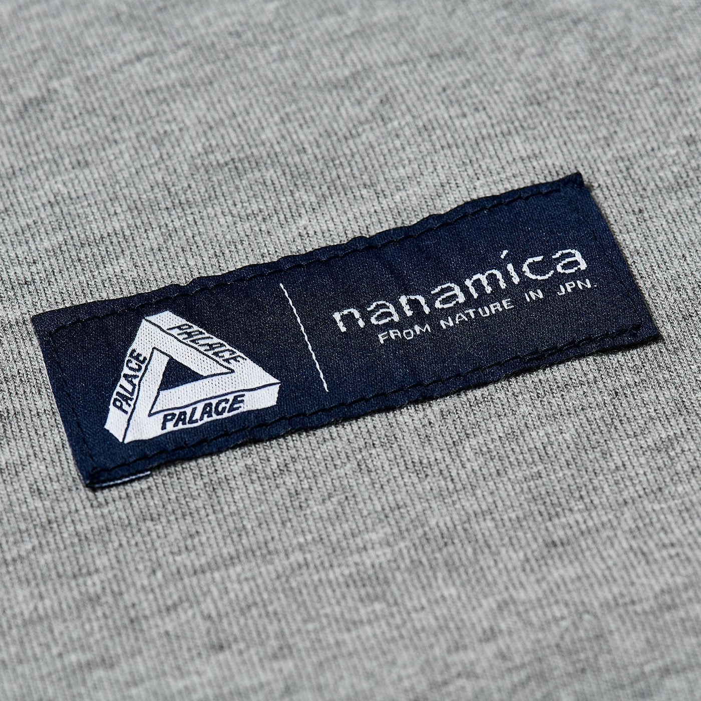 Thumbnail PALACE NANAMICA POCKET T-SHIRT HEATHER GRAY one color