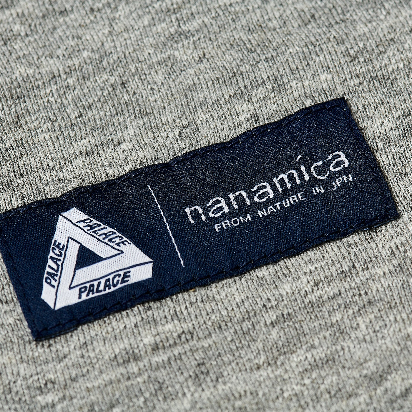 Thumbnail PALACE NANAMICA HOODED SWEAT HEATHER GREY one color