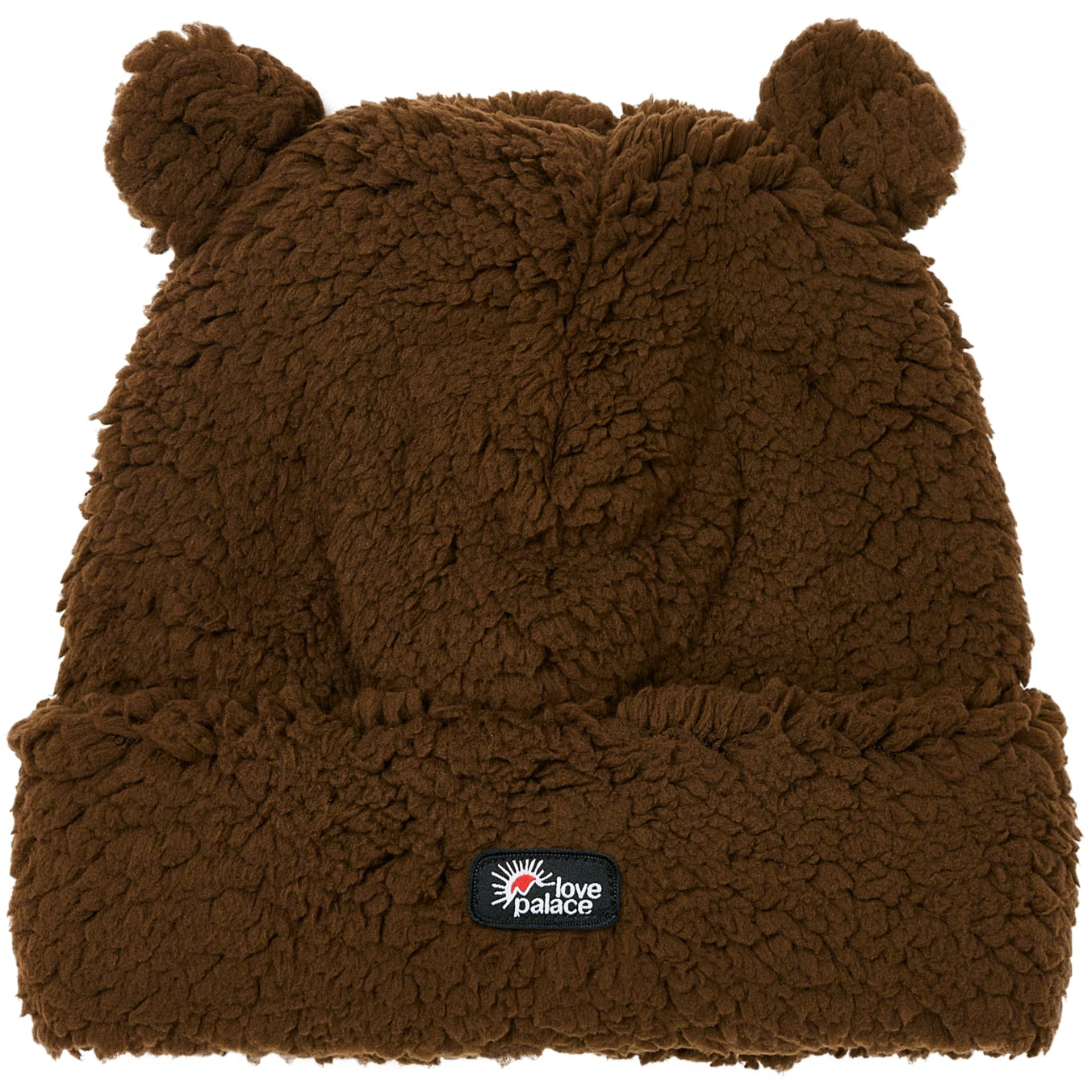 Thumbnail LOVE PALACE FUZZY EARS BEANIE BROWN one color