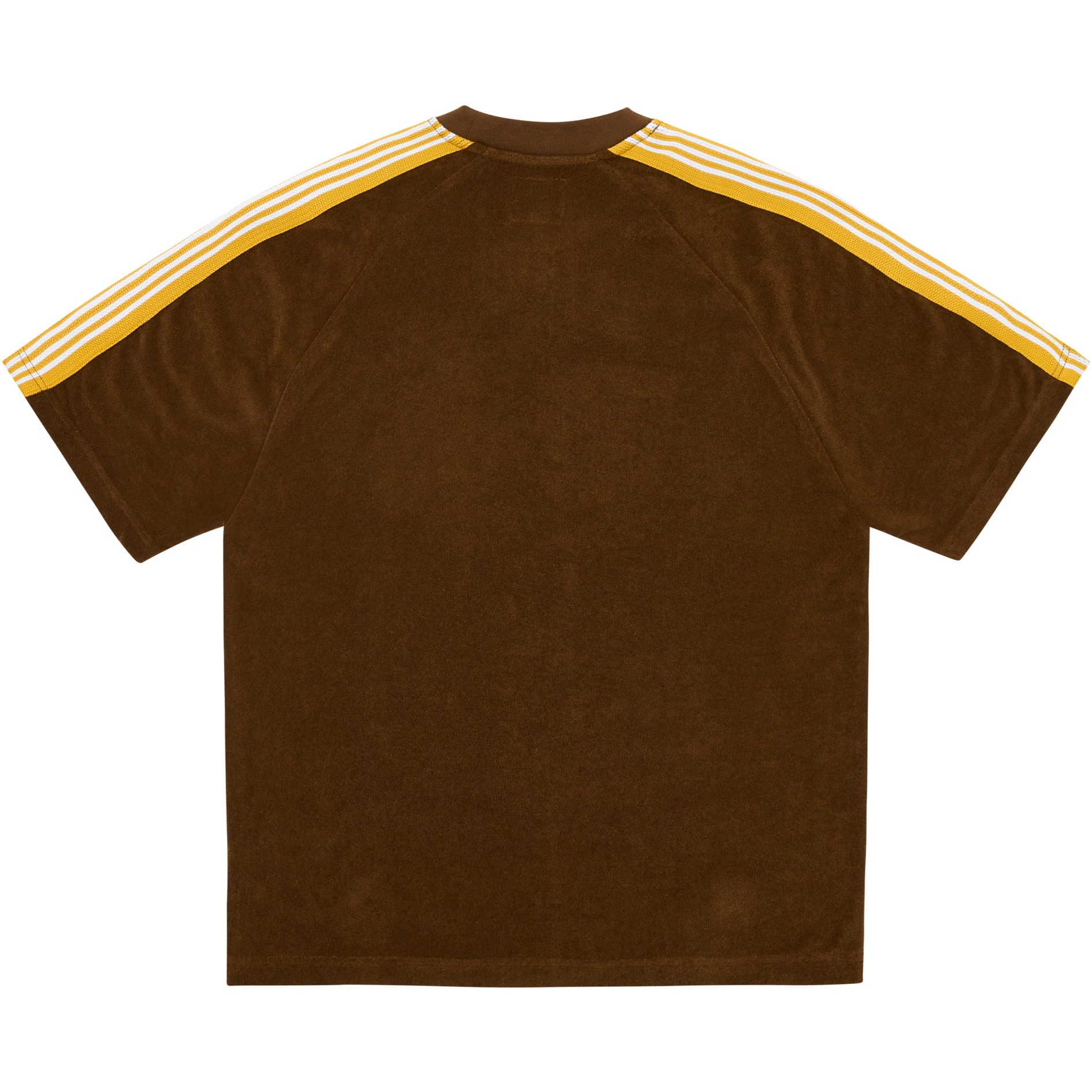 Thumbnail PALACE NEEDLES TOWELLING T-SHIRT BROWN one color