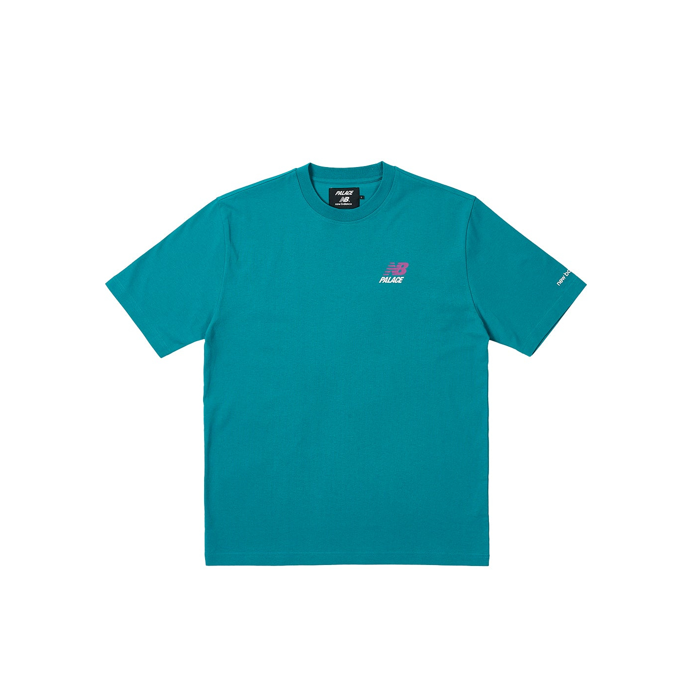 Thumbnail PALACE NEW BALANCE LOGO T-SHIRT TEAL one color