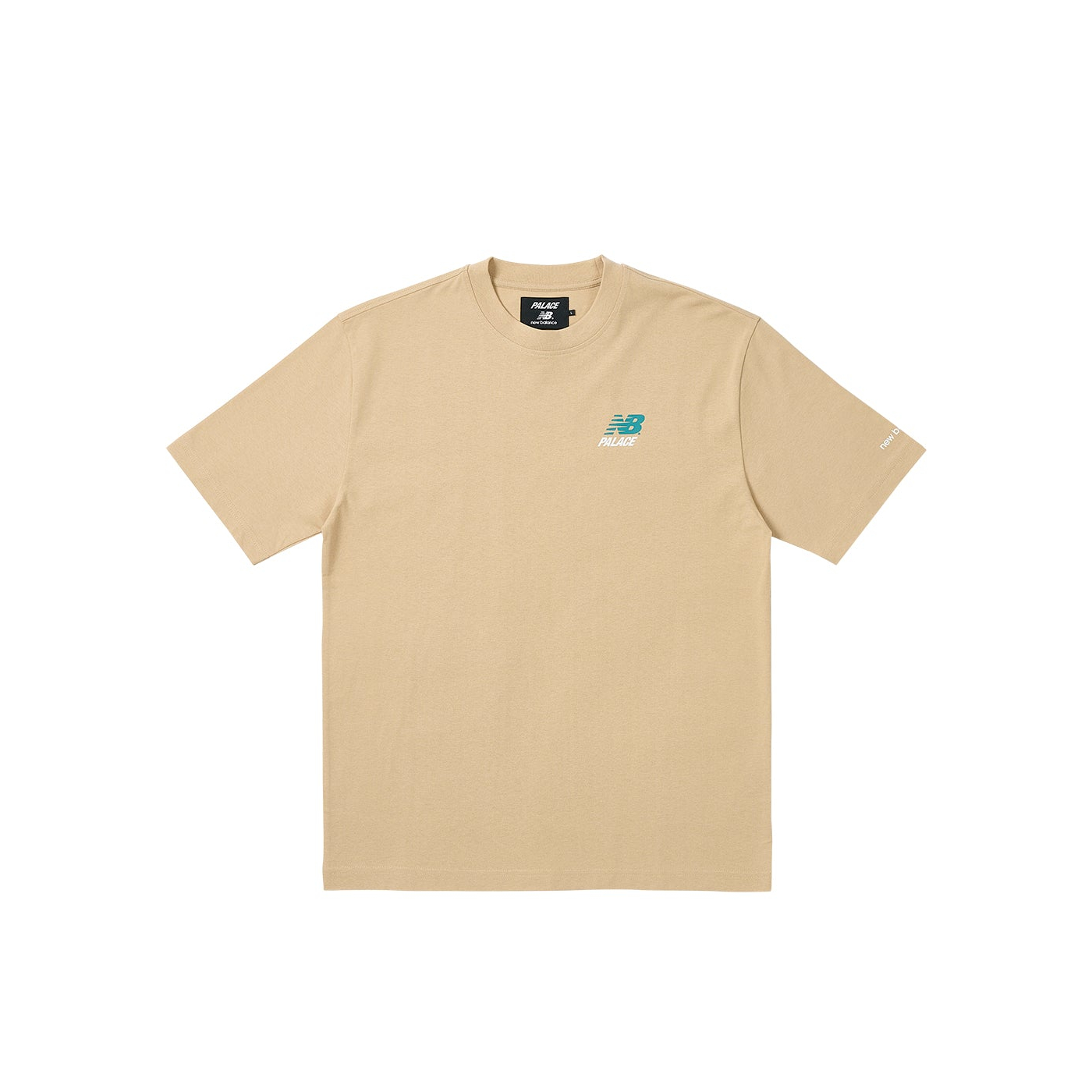 Thumbnail PALACE NEW BALANCE LOGO T-SHIRT TAN one color