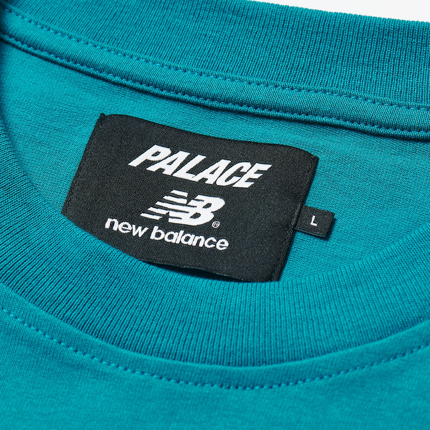 Thumbnail PALACE NEW BALANCE LOGO T-SHIRT TEAL one color