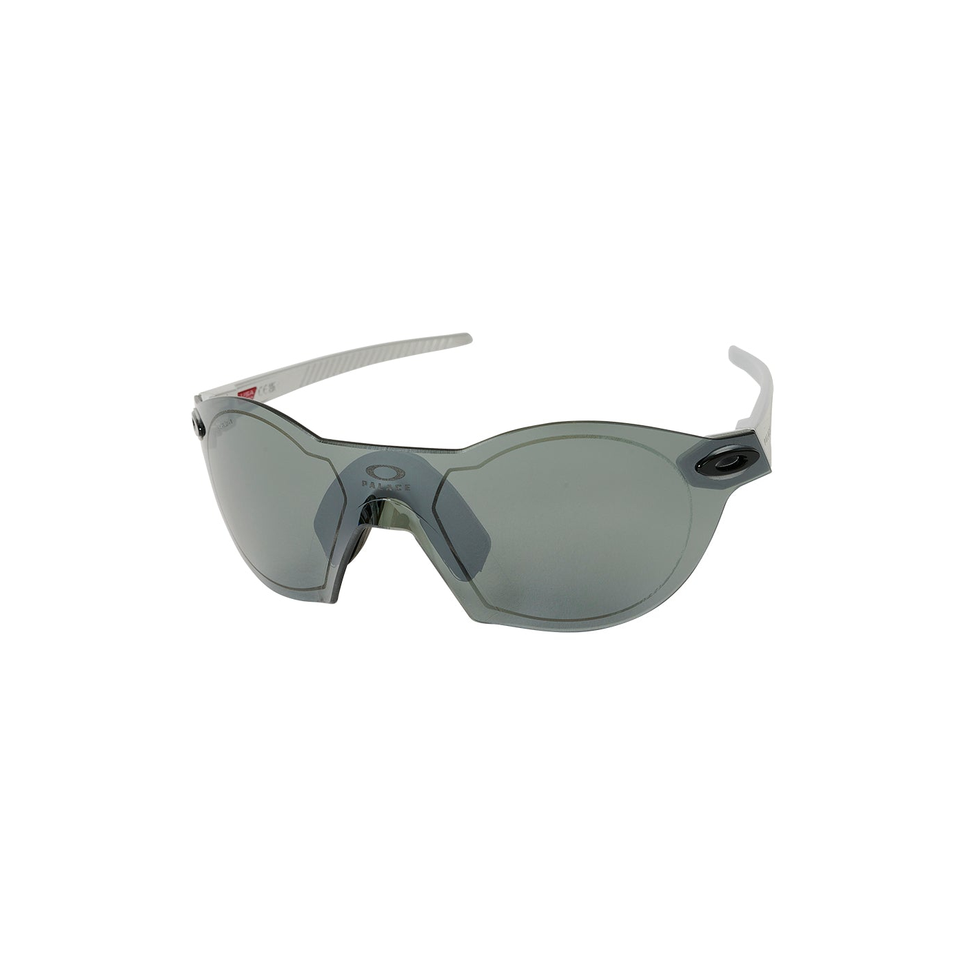 Palace Oakley Subzero Sunglasses Silver / Prizm Black - Palace