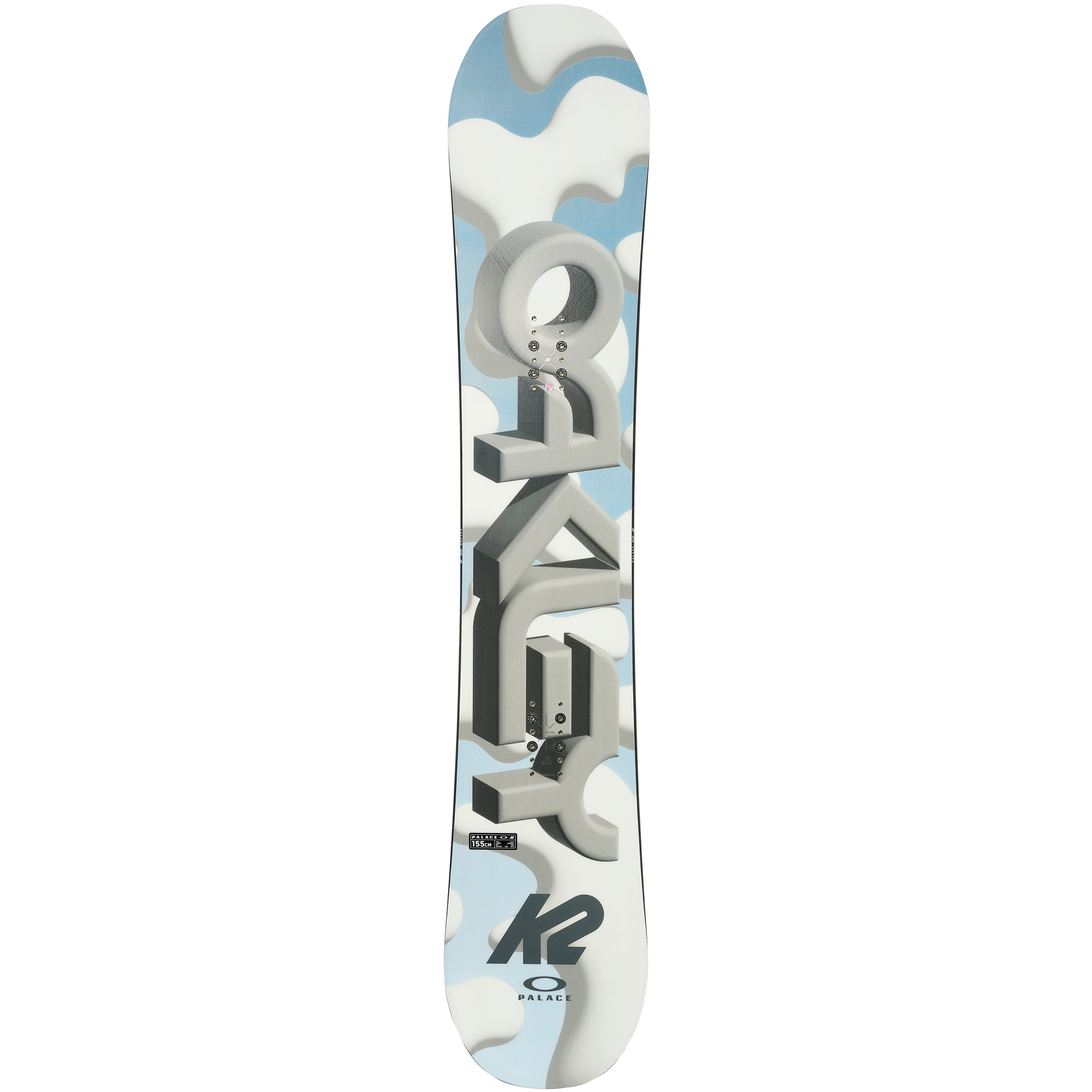 Thumbnail PALACE OAKLEY K2 MEDIUM SNOWBOARD CLOUD / NIGHT CLOUD one color