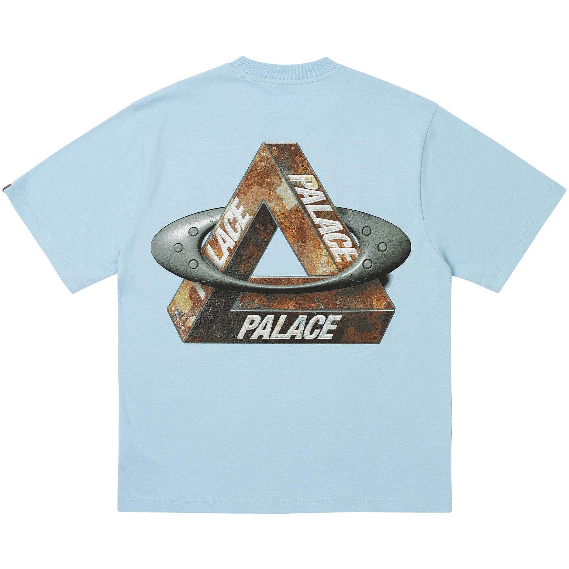 Thumbnail PALACE OAKLEY T-SHIRT BLUE one color