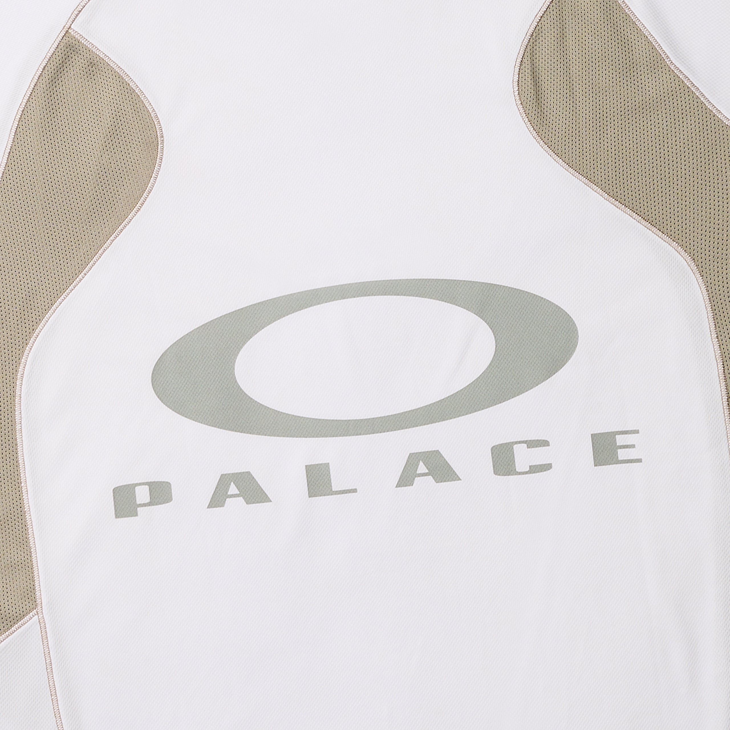 Thumbnail PALACE OAKLEY TECH JERSEY WHITE one color