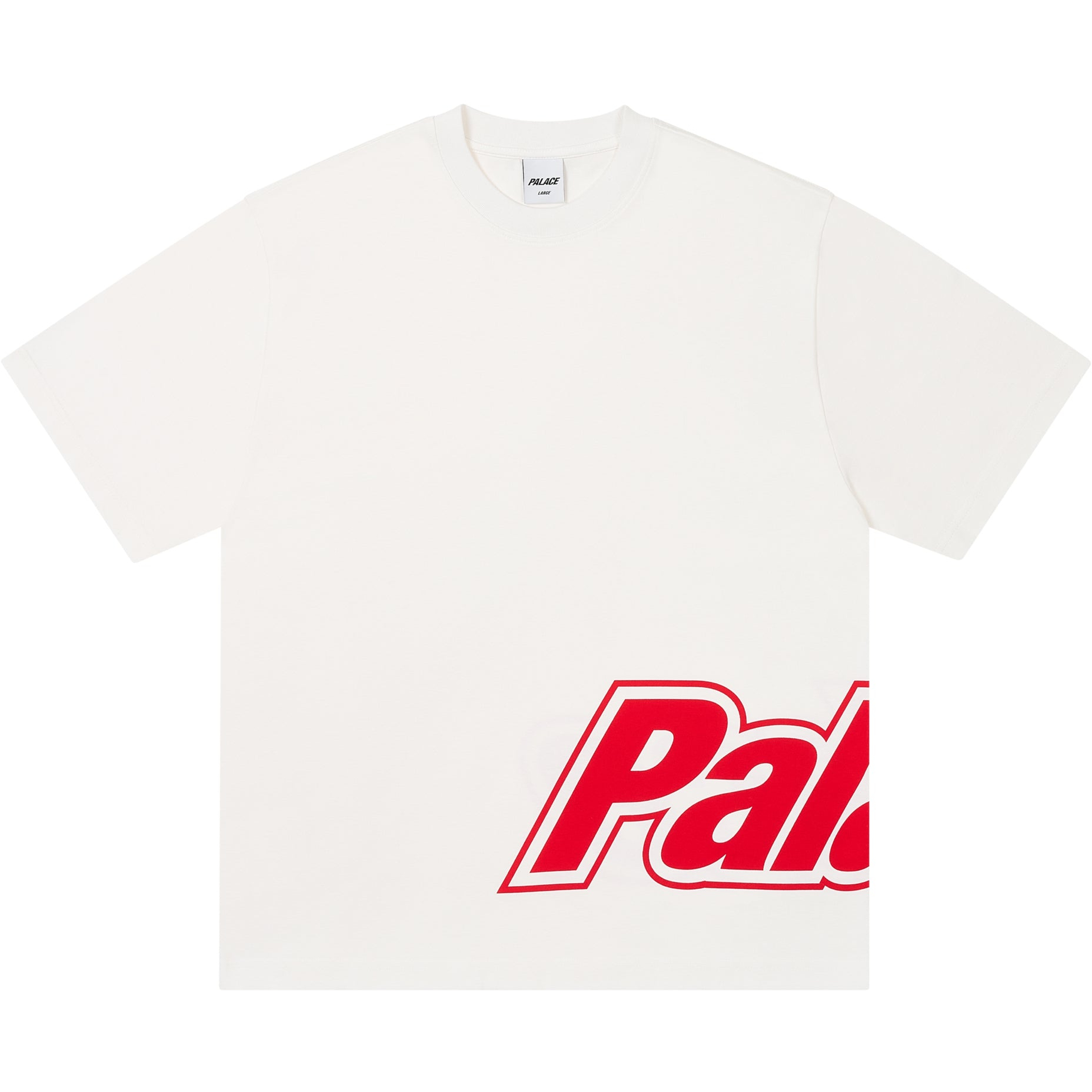 Thumbnail BORDER LOGO T-SHIRT WHITE one color