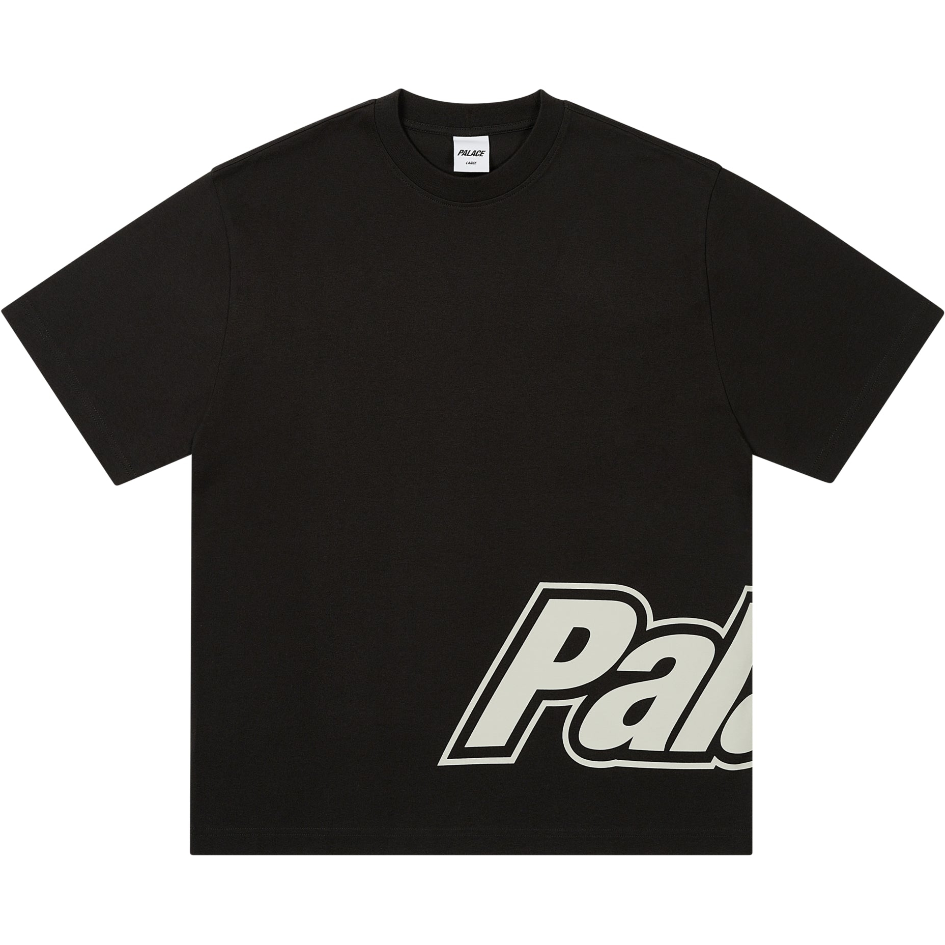 Thumbnail BORDER LOGO T-SHIRT BLACK one color