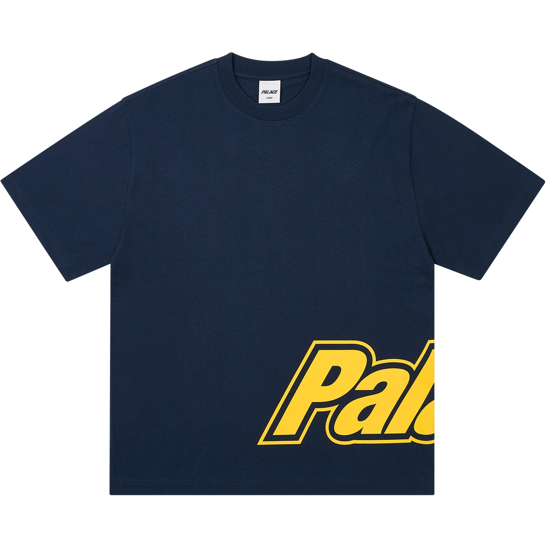 Thumbnail BORDER LOGO T-SHIRT NAVY one color