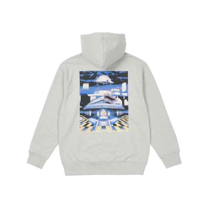 PALACE HOODIE PEZ GREY one color