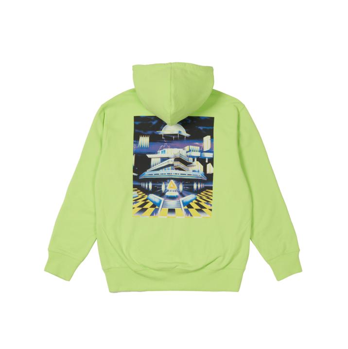 PALACE HOODIE TRI 3 YELLOW one color