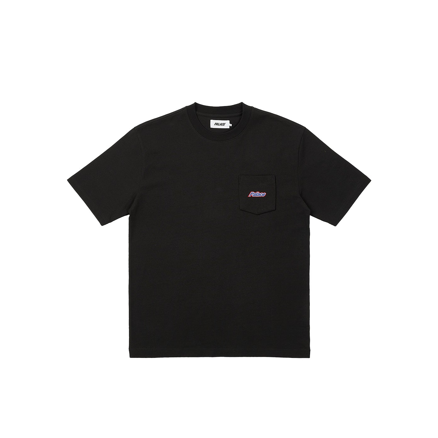 Thumbnail EMBROIDERED POCKET T-SHIRT BLACK one color