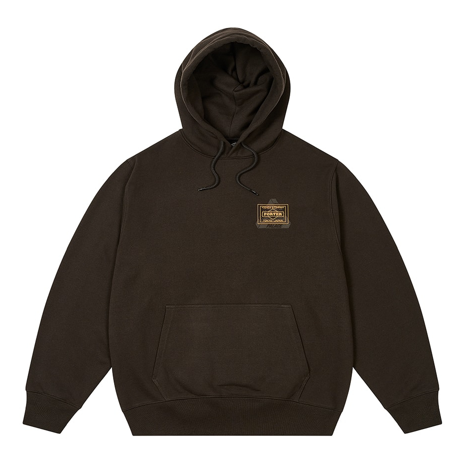 Thumbnail PALACE PORTER-YOSHIDA HOODIE BLACK one color