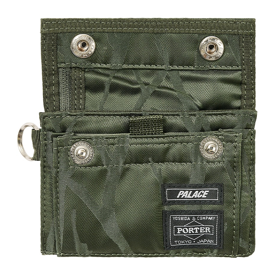 Thumbnail PALACE PORTER-YOSHIDA WALLET OLIVE one color