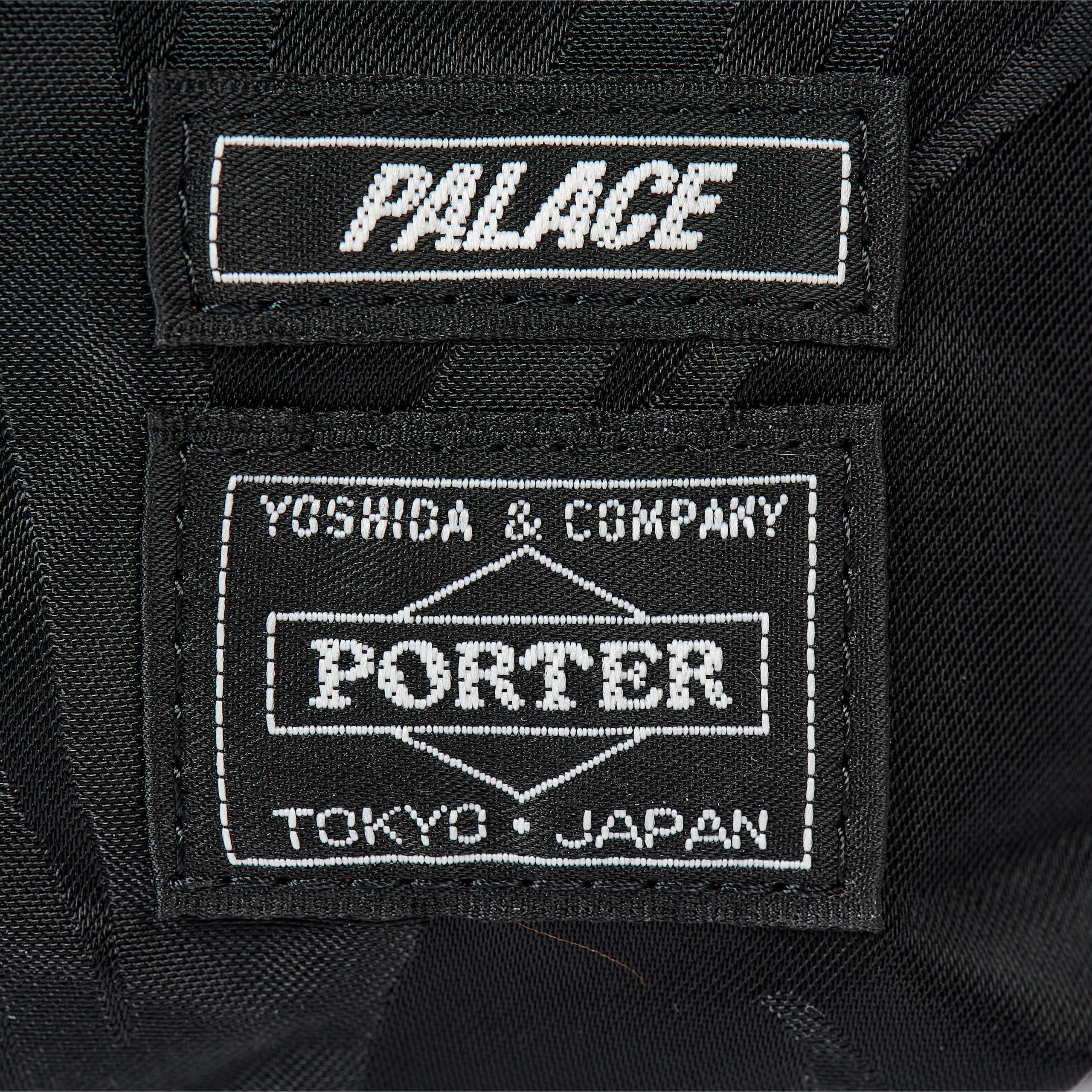 Thumbnail PALACE PORTER WAIST BAG BLACK / JACQUARD one color