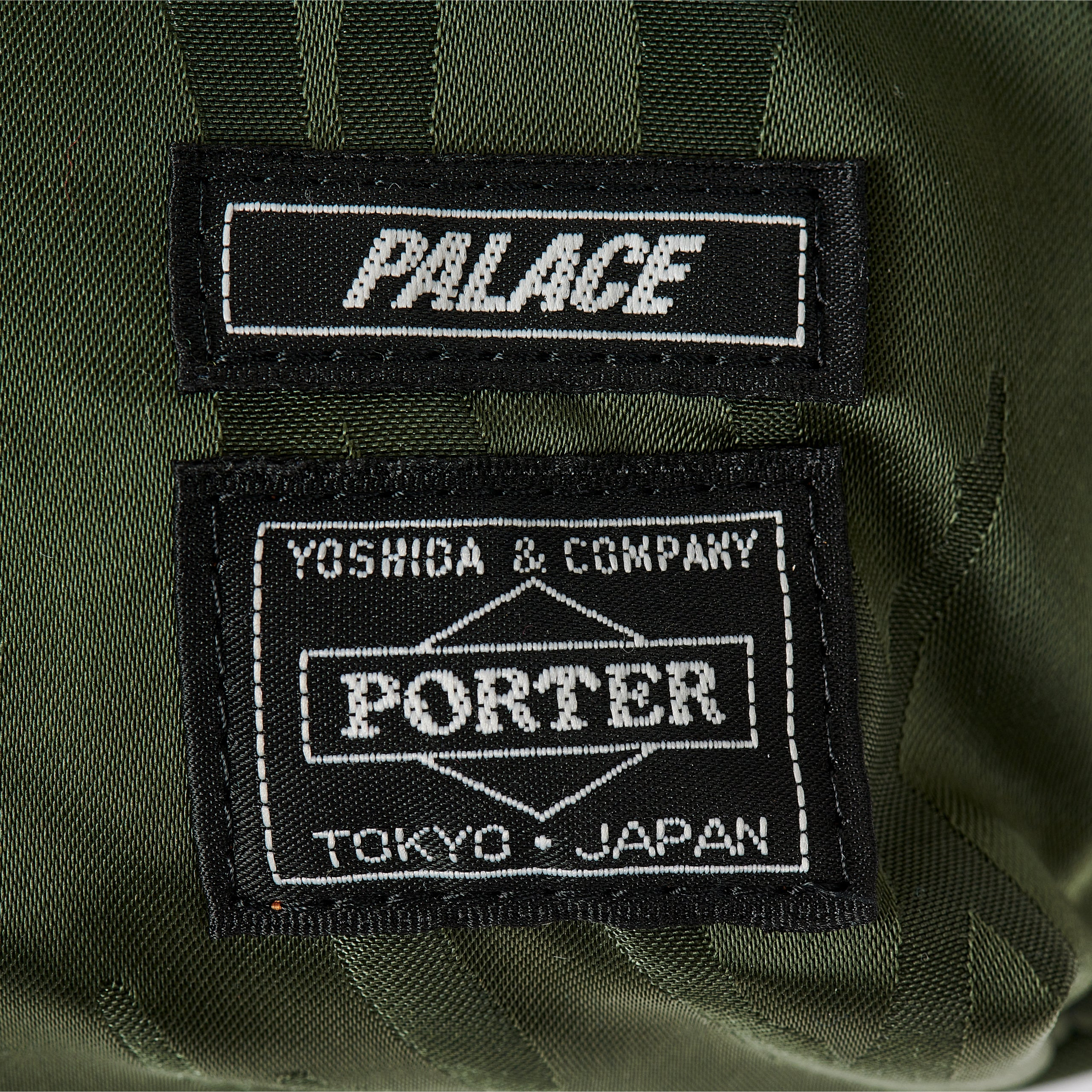 Thumbnail PALACE PORTER WAIST BAG OLIVE / JACQUARD one color