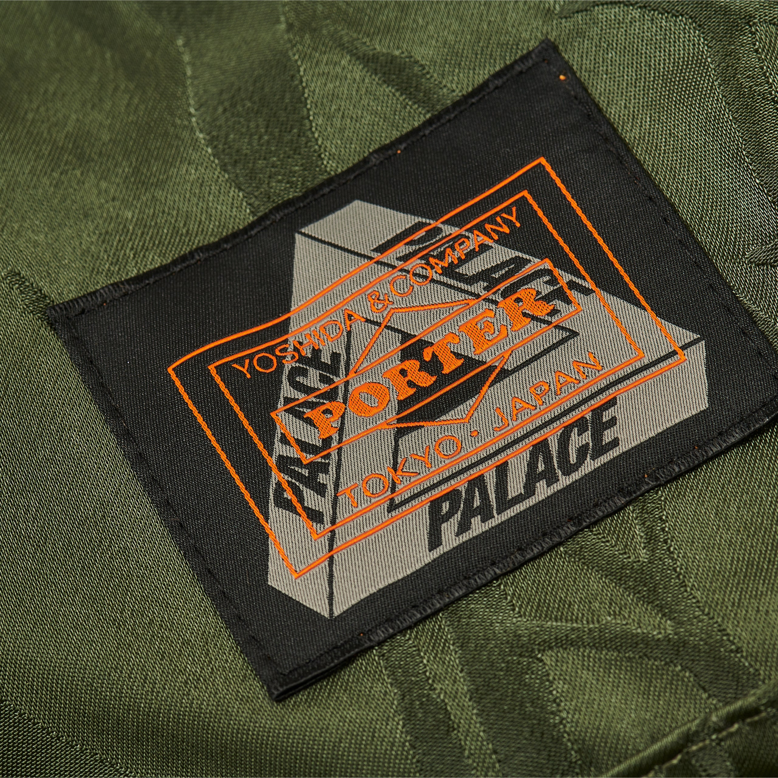 Thumbnail PALACE PORTER POCKET 6-PANEL OLIVE / JACQUARD one color