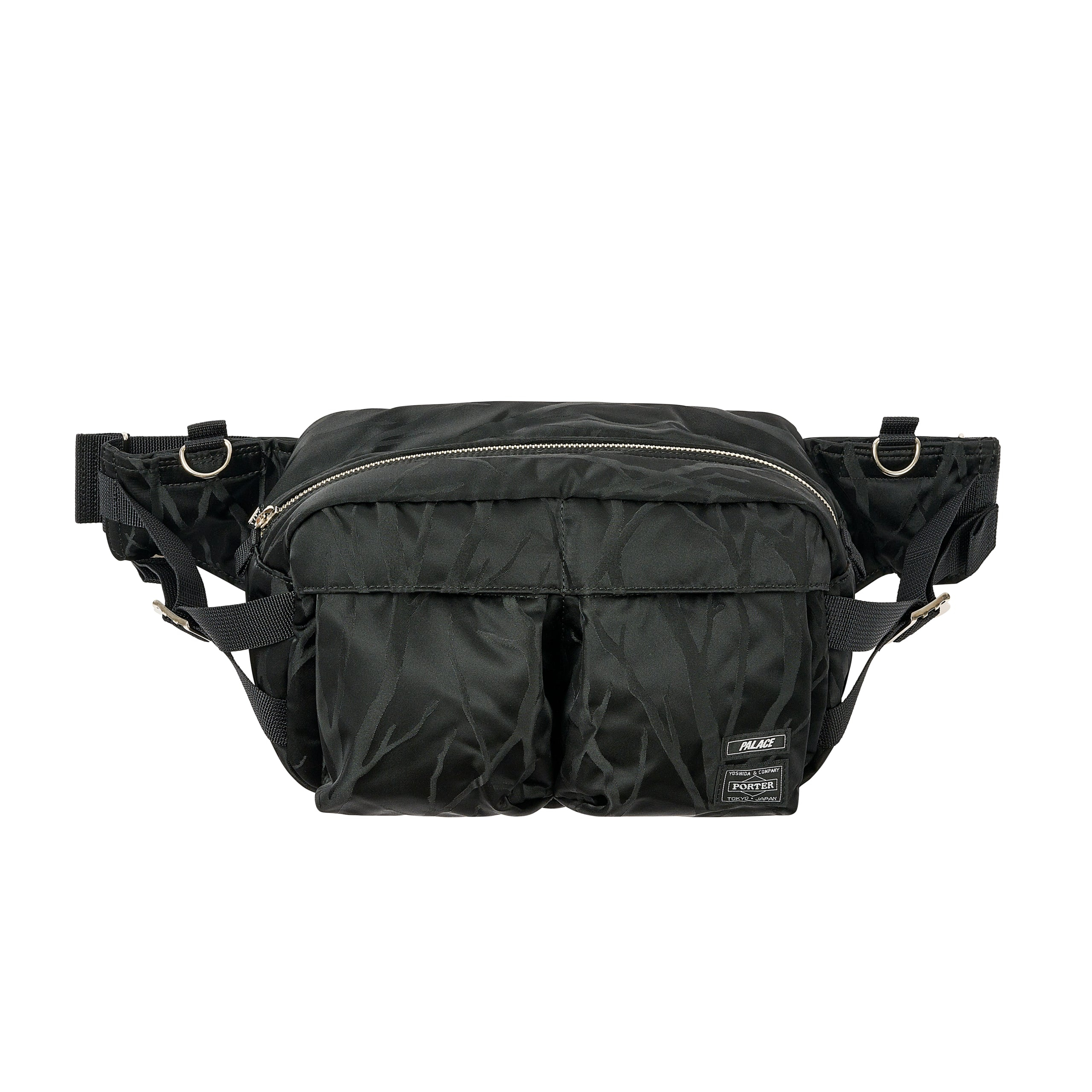 Thumbnail PALACE PORTER WAIST BAG BLACK / JACQUARD one color