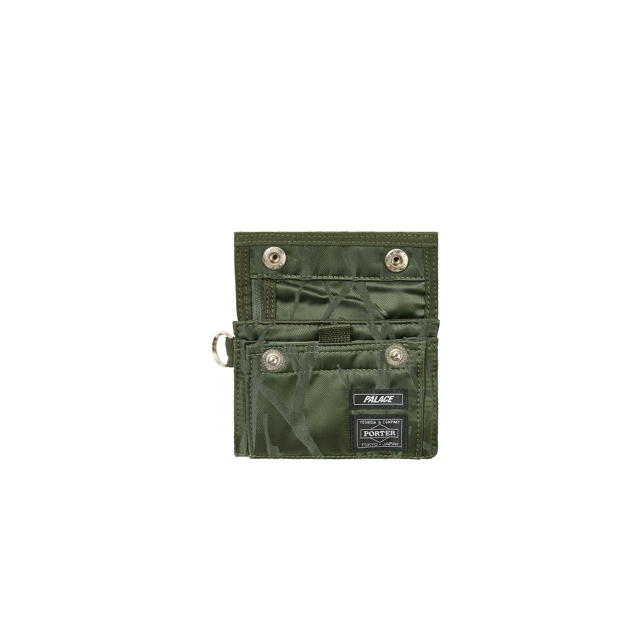 Thumbnail PALACE PORTER WALLET OLIVE / JACQUARD one color