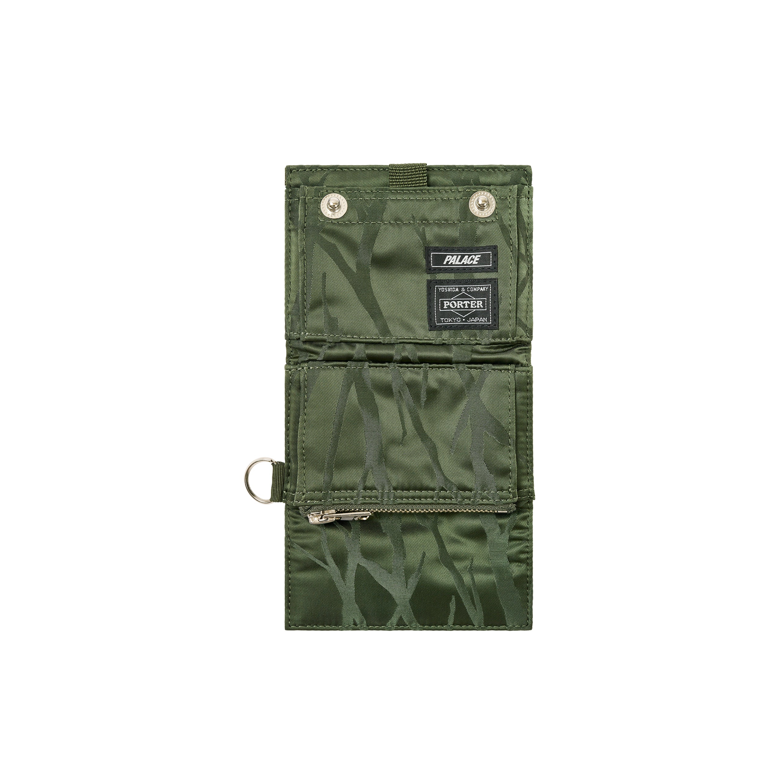 Thumbnail PALACE PORTER WALLET OLIVE / JACQUARD one color