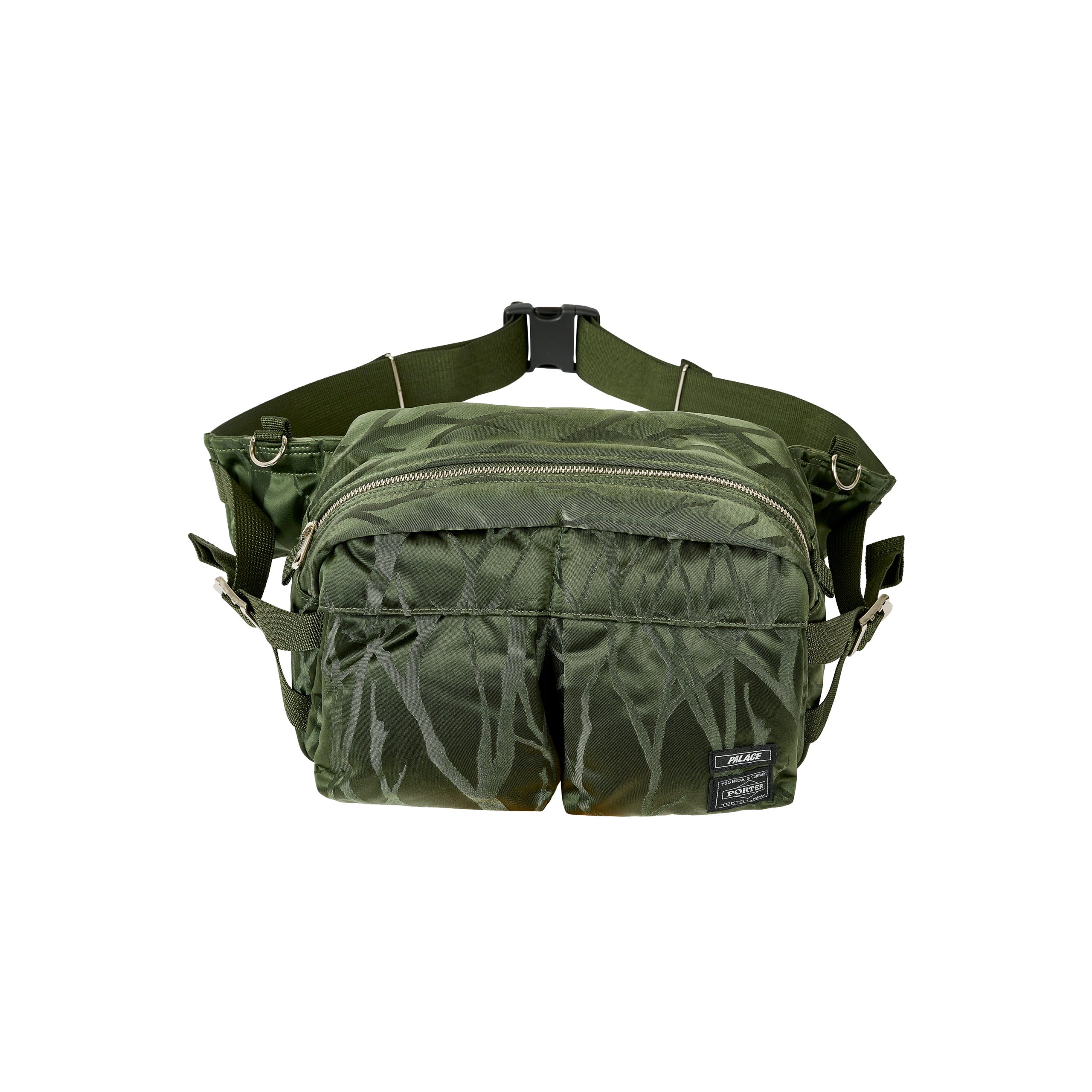 Thumbnail PALACE PORTER WAIST BAG OLIVE / JACQUARD one color