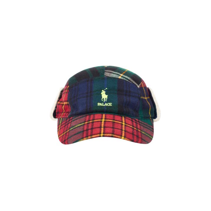 Thumbnail PALACE RALPH LAUREN HUNTING CAP POLAR FLEECE PLAID MULTI one color