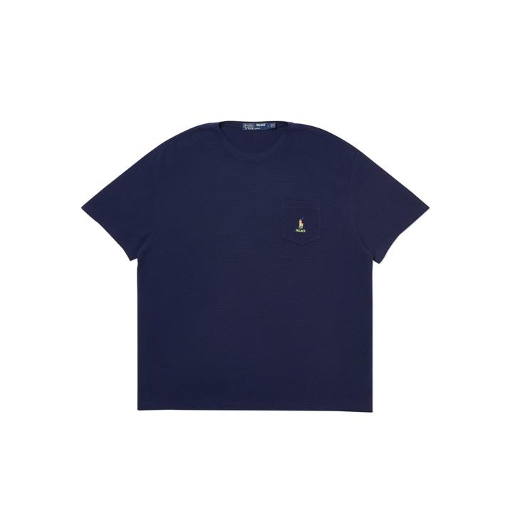 Thumbnail PALACE RALPH LAUREN WAFFLE POCKET T FRENCH NAVY one color