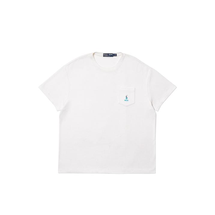 Thumbnail PALACE RALPH LAUREN WAFFLE POCKET T PURE WHITE one color