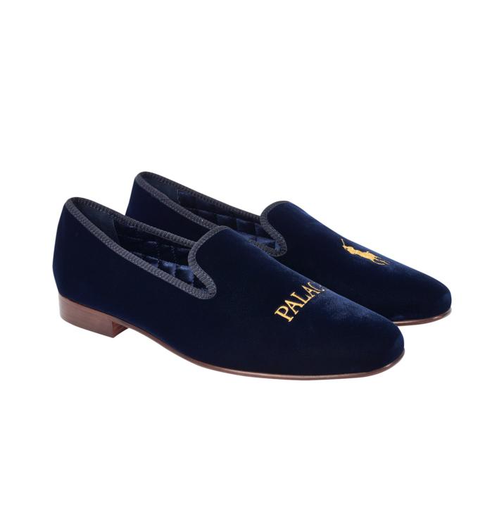 Thumbnail PALACE RALPH LAUREN FORMAL SLIPPER NAVY VELVET one color