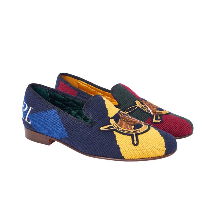 Thumbnail PALACE RALPH LAUREN FORMAL SLIPPER ENGINEERED EQUESTRIAN PRINT one color