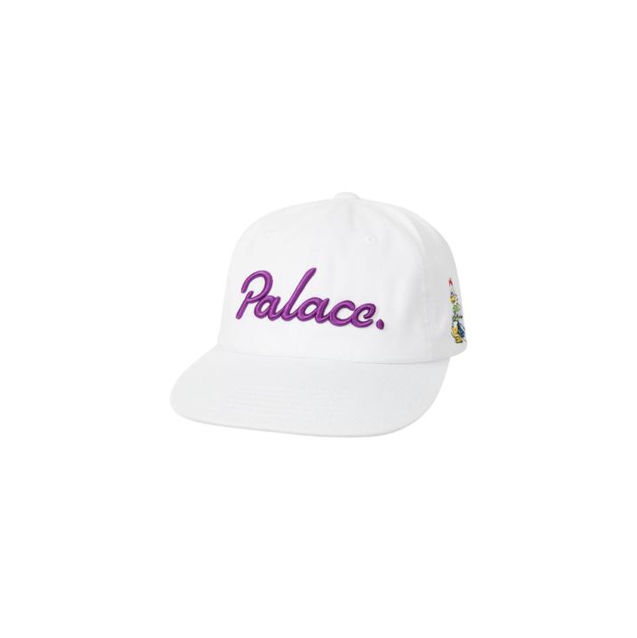 PALACE RAPHA CAP DUCK WHITE one color