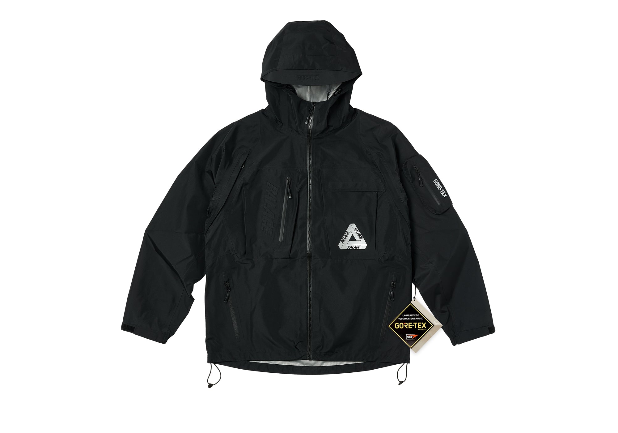 Gore-Tex Cargo Jacket Black - Spring 2023 - Palace Community