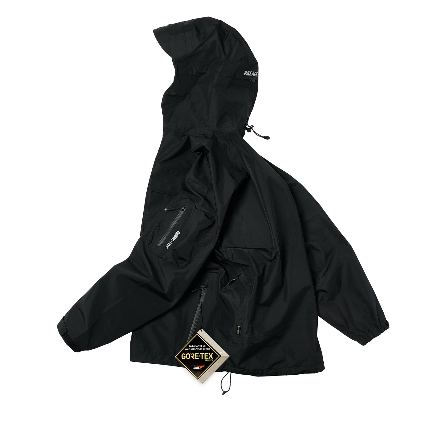 Gore-Tex Cargo Jacket Black - Spring 2023 - Palace Community